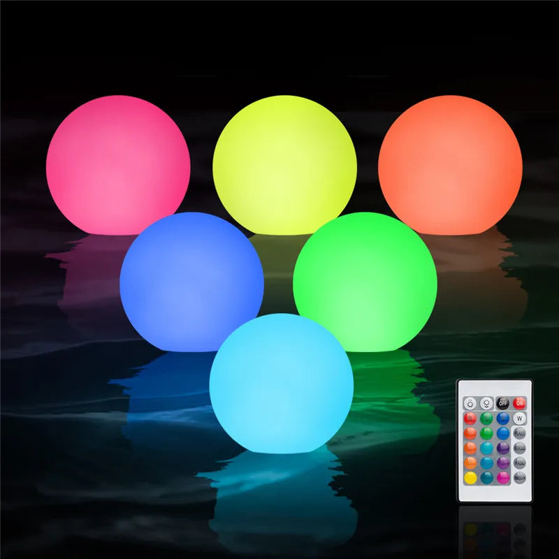 1/6 Pack Swimming Pool Floating Lights - Image 2