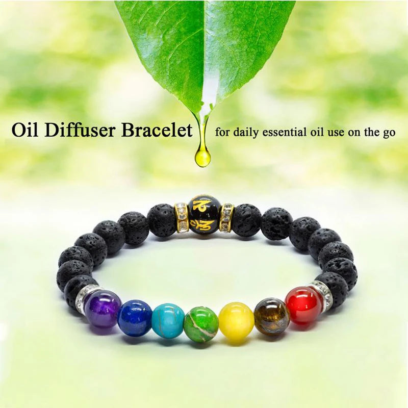 7 Chakra Bracelet with Meaning Card – Natural Crystal Healing Jewelry for Men & Women - Image 10