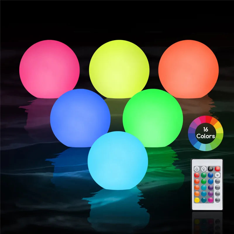 1/6 Pack Swimming Pool Floating Lights - Image 8