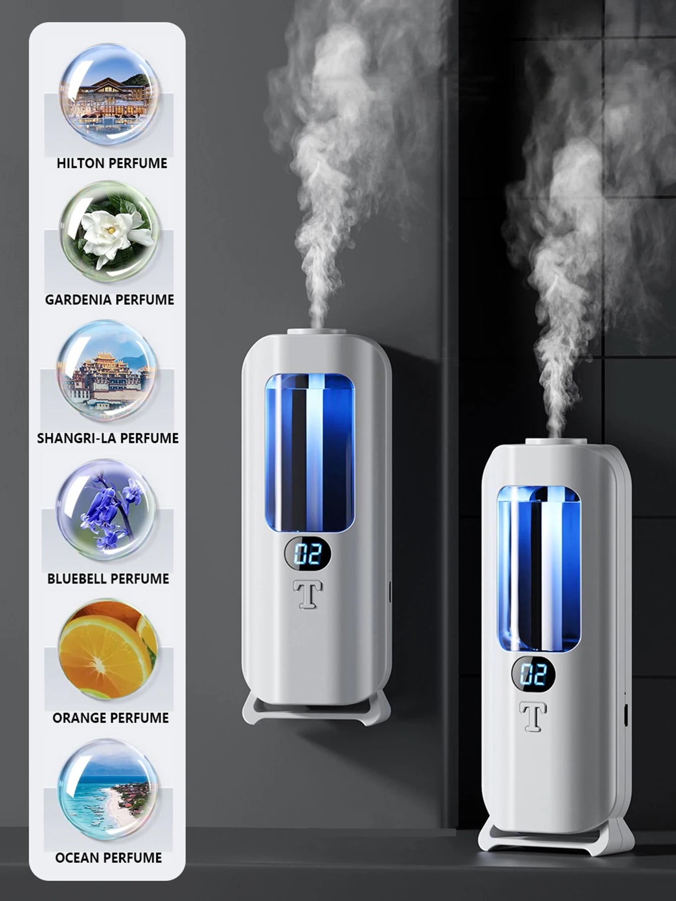 Automatic Aromatherapy Machine & Air Humidifier