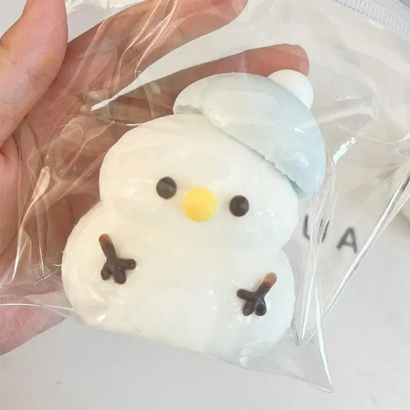Cute Squishy Christmas Snowman - Image 5