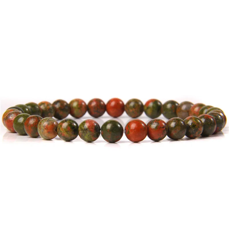 6MM Natural Agate Bead Stretch Bracelet – Healing Energy Jewelry for Men & Women - Image 22