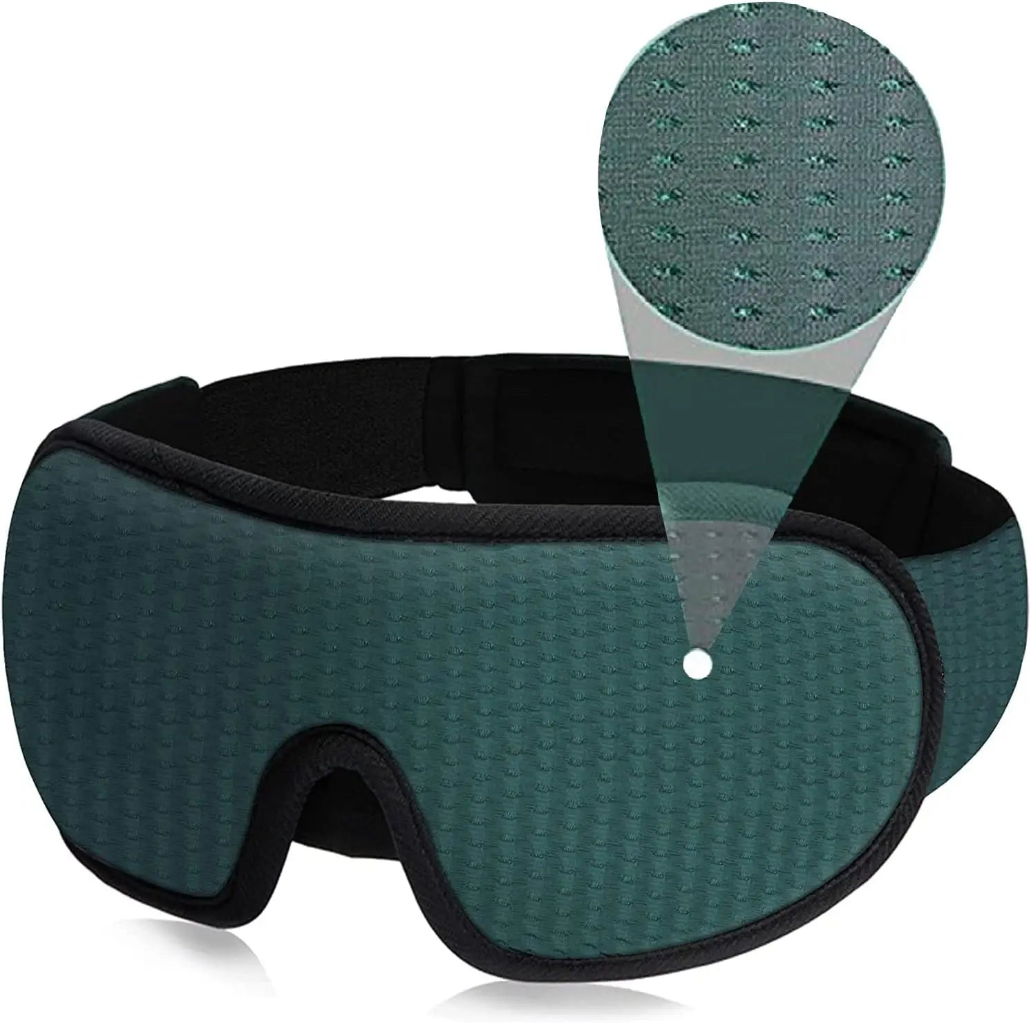 3D Sleep Mask - Soft Blockout Eye Cover for Comfortable Sleep - Image 11