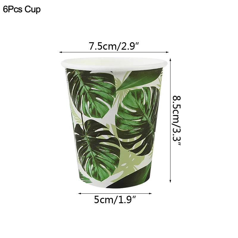 Artificial Tropical Palm Leaves – Hawaiian Luau & Jungle Theme Party Decor for Home & Events - Image 19