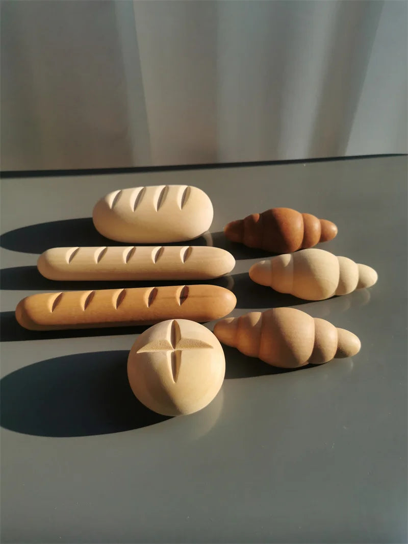 Kids Montessori Wooden Eggs & Kitchen Set - Image 4