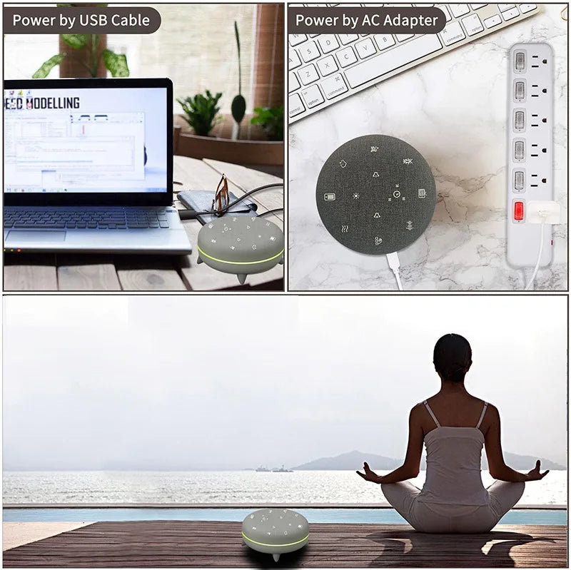 New Arrival 7 Relaxing & Soothing Nature Sounds Machine - Image 6