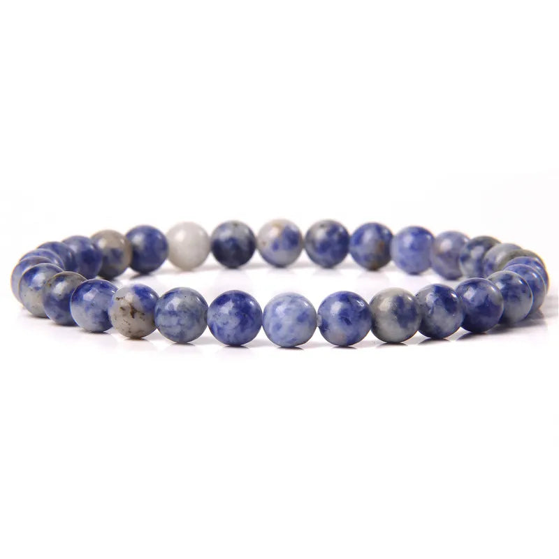 6MM Natural Agate Bead Stretch Bracelet – Healing Energy Jewelry for Men & Women - Image 18