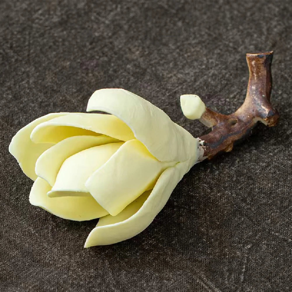 Handmade Ceramic Magnolia Flower Incense Stand - Image 7