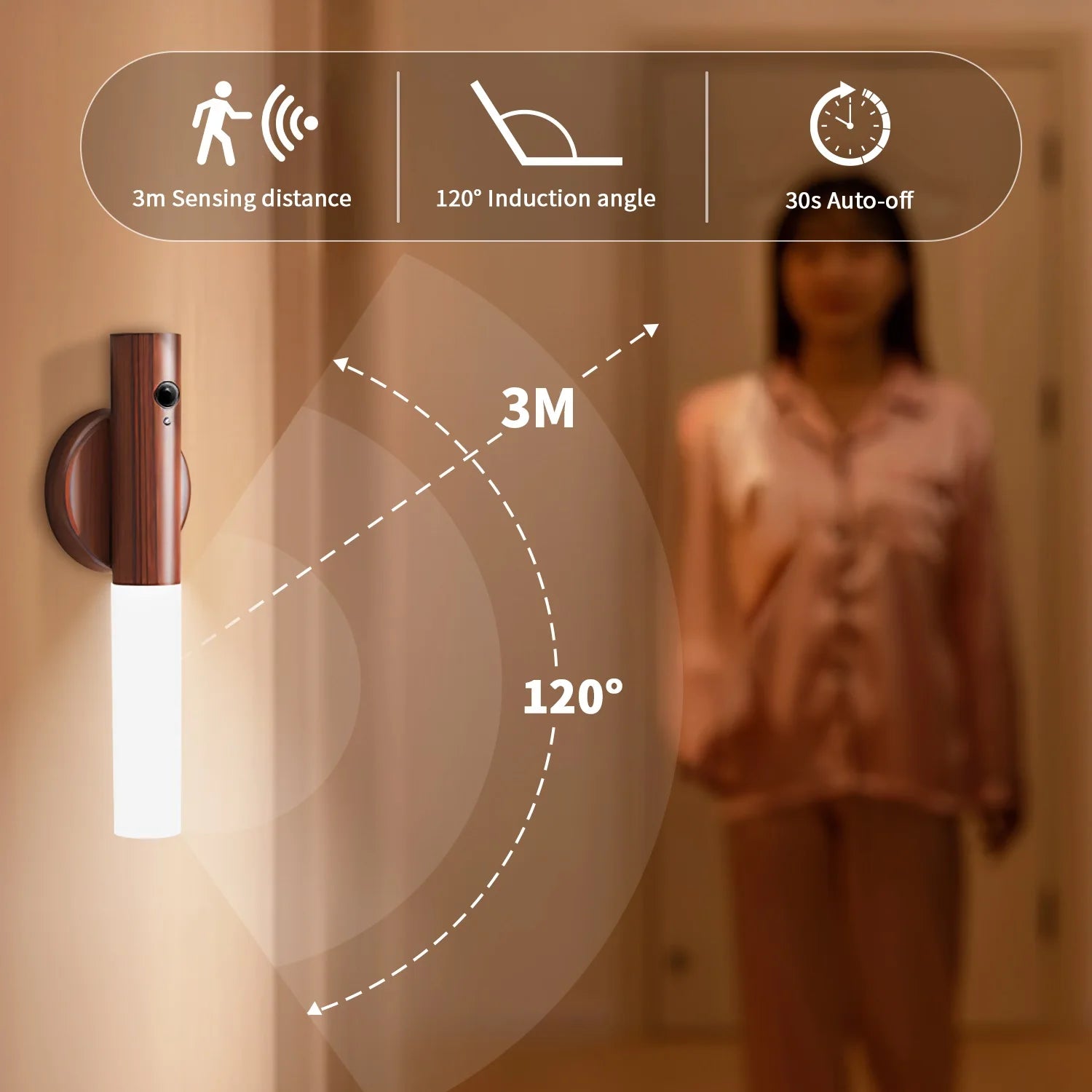 Intelligent Motion Sensor Night Light - Image 3
