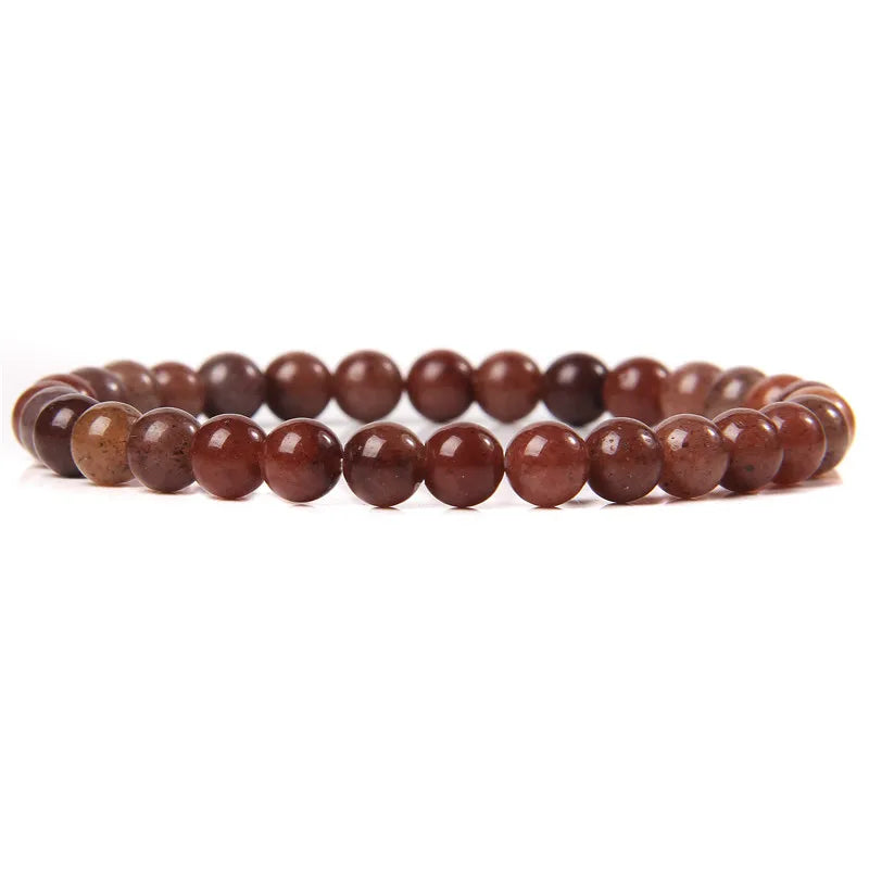 6MM Natural Agate Bead Stretch Bracelet – Healing Energy Jewelry for Men & Women - Image 32