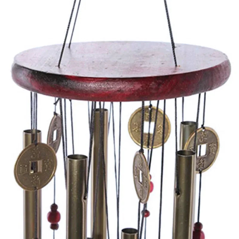 Large Metal Wind Chime Tubes & Church Bells - Image 5