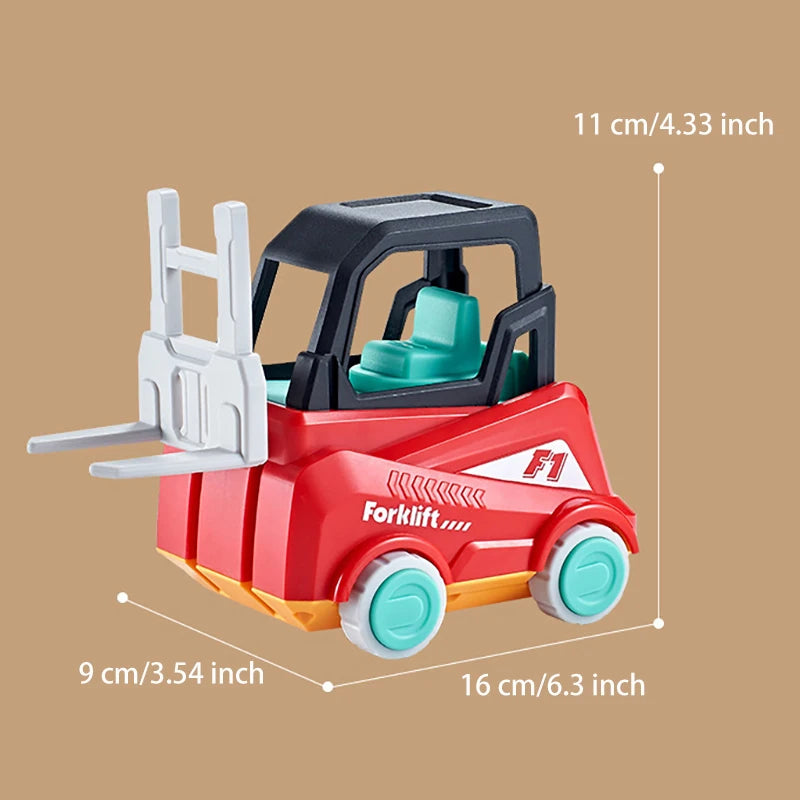 Crazy Forklift Stacking Toy - Interactive Educational Game - Image 2