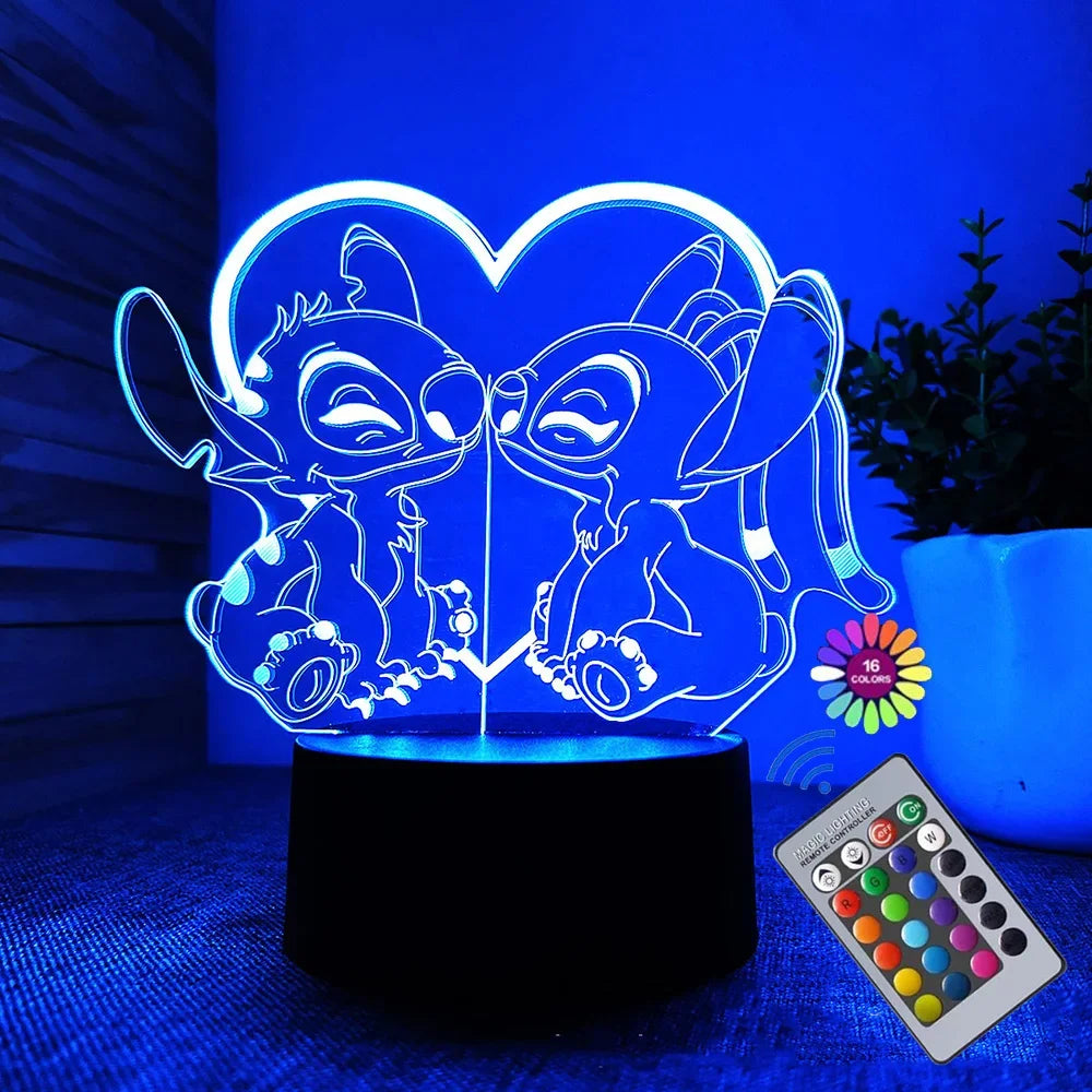 3D Illusion Stitch Night Light - Image 4