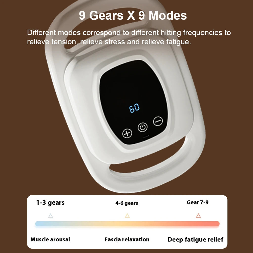 Fascia Gun Six-Head Deep Tissue Massager - Image 3