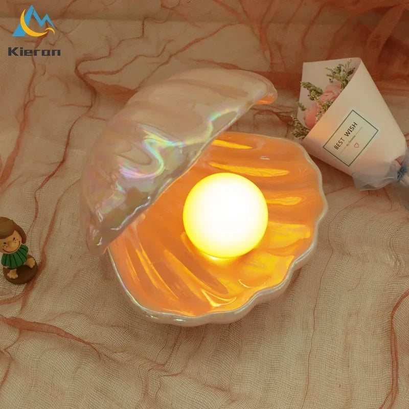 Nordic Modern Shell LED Night Light - Image 3