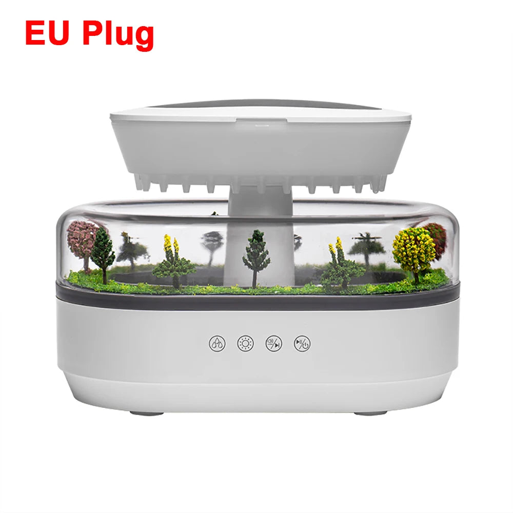 Aroma Raindrop Air Humidifier with White Noise and Colorful Light - Image 8