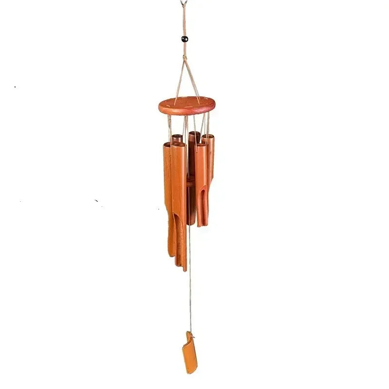 Bamboo Wind Chimes 72cm Windbell Chimes Craft For Outdoor Garden - Image 7