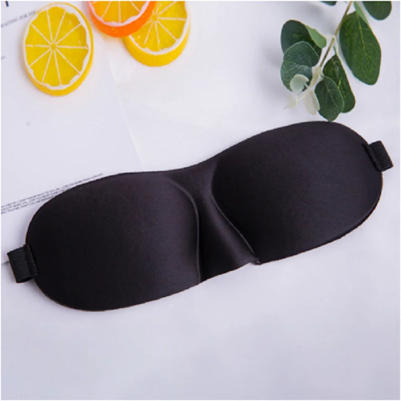3D Sleep Mask - Soft Blockout Eye Cover for Comfortable Sleep - Image 12