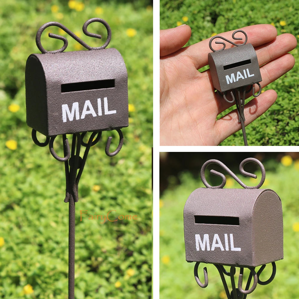 Miniature Windmill Metal Decoration for Fairy Gardens - Image 51