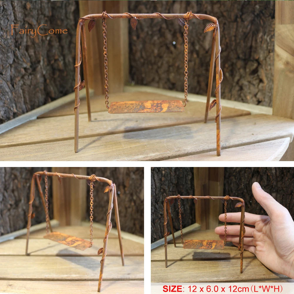 Miniature Windmill Metal Decoration for Fairy Gardens - Image 43