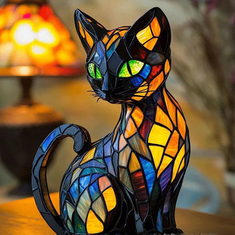 Magical & Colorful Strange Dog LED Desk Lamp – Artistic Bedside Night Light for Living Room & Bedroom - Image 13
