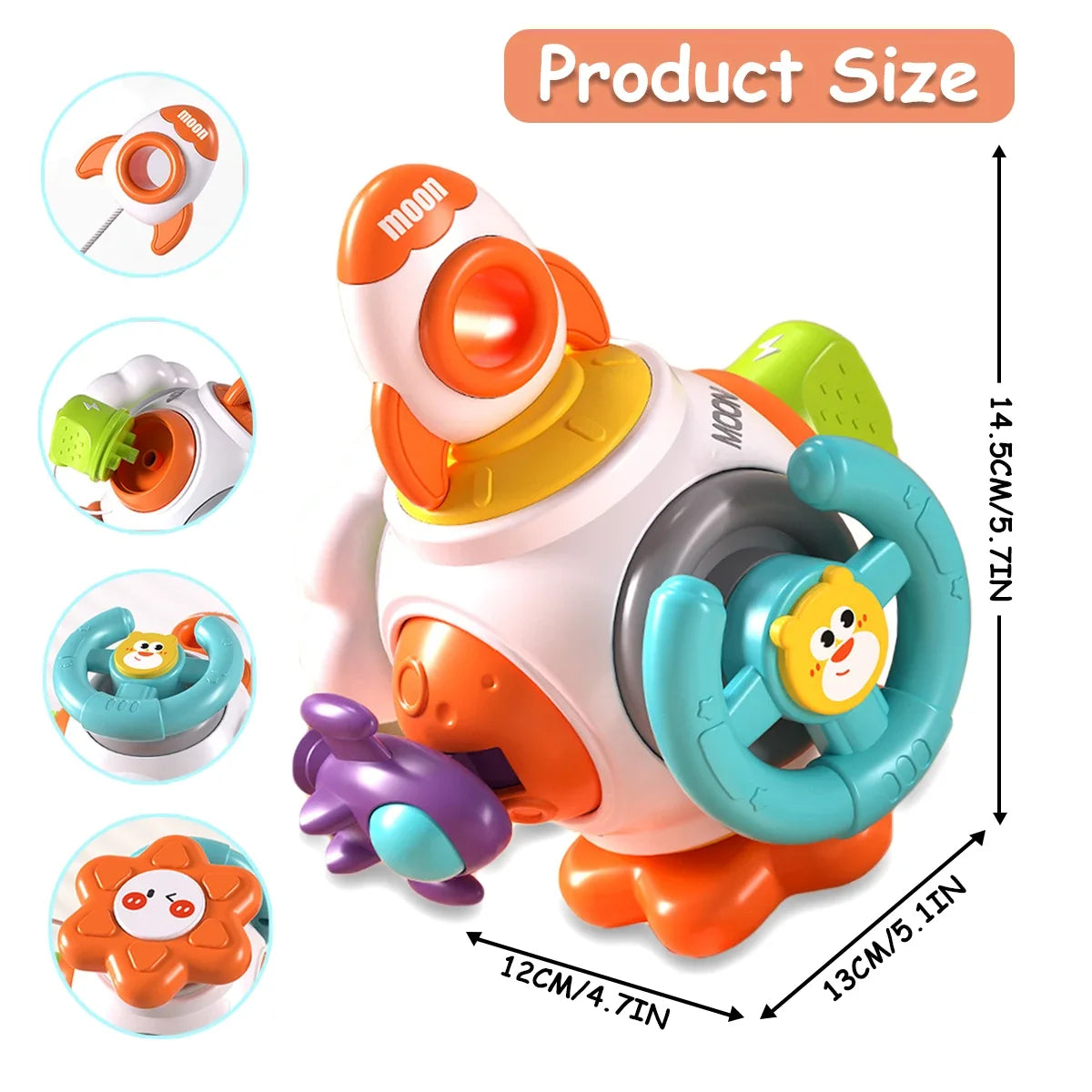 Montessori Busy Cube - Educational Learning Toy - Image 6