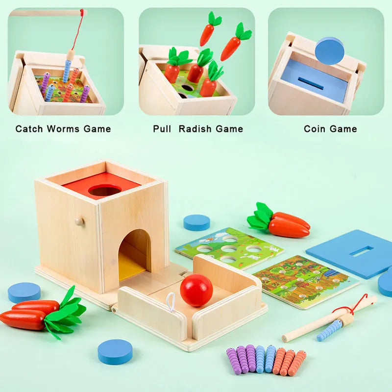 Montessori Wooden Shape Matching Toys - Image 5