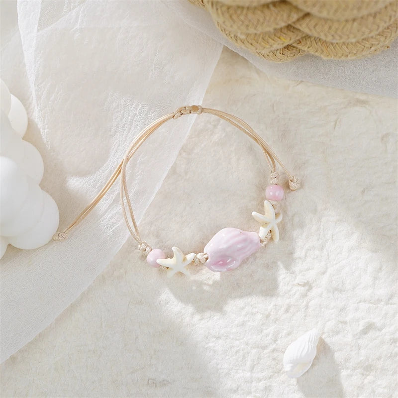 Bohemia Sea Turtle & Ocean Charm Bracelet – Adjustable Beach Jewelry for Women - Image 7