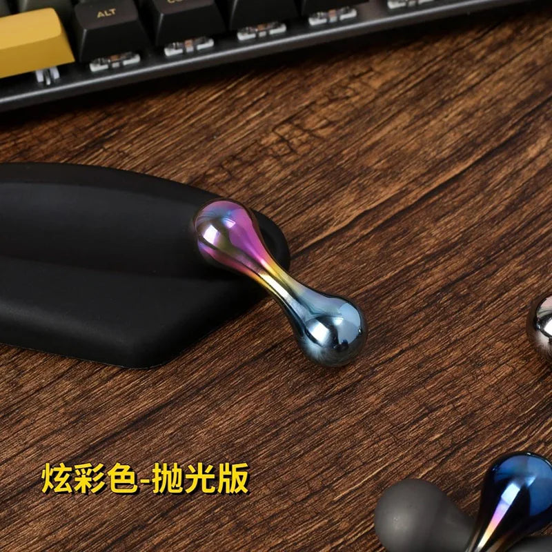 Mini Alloy Begleri Fidget Toy – Titanium Anti-Stress Worry Beads for Finger Skill & Sensory Relief - Image 6