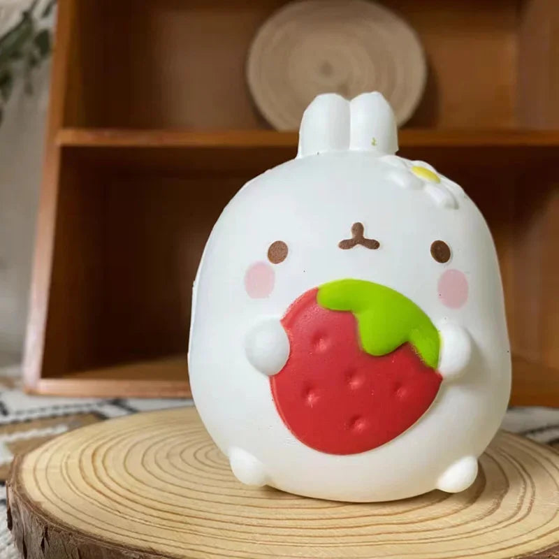 Cute Chick, Rabbit & Strawberry Jumbo Squishy - Image 10