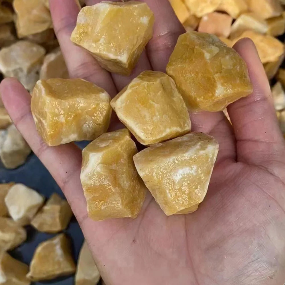 Natural Raw Rough Stones – Reiki Healing Crystals for Chakra, Aromatherapy & Garden Decor - Image 12