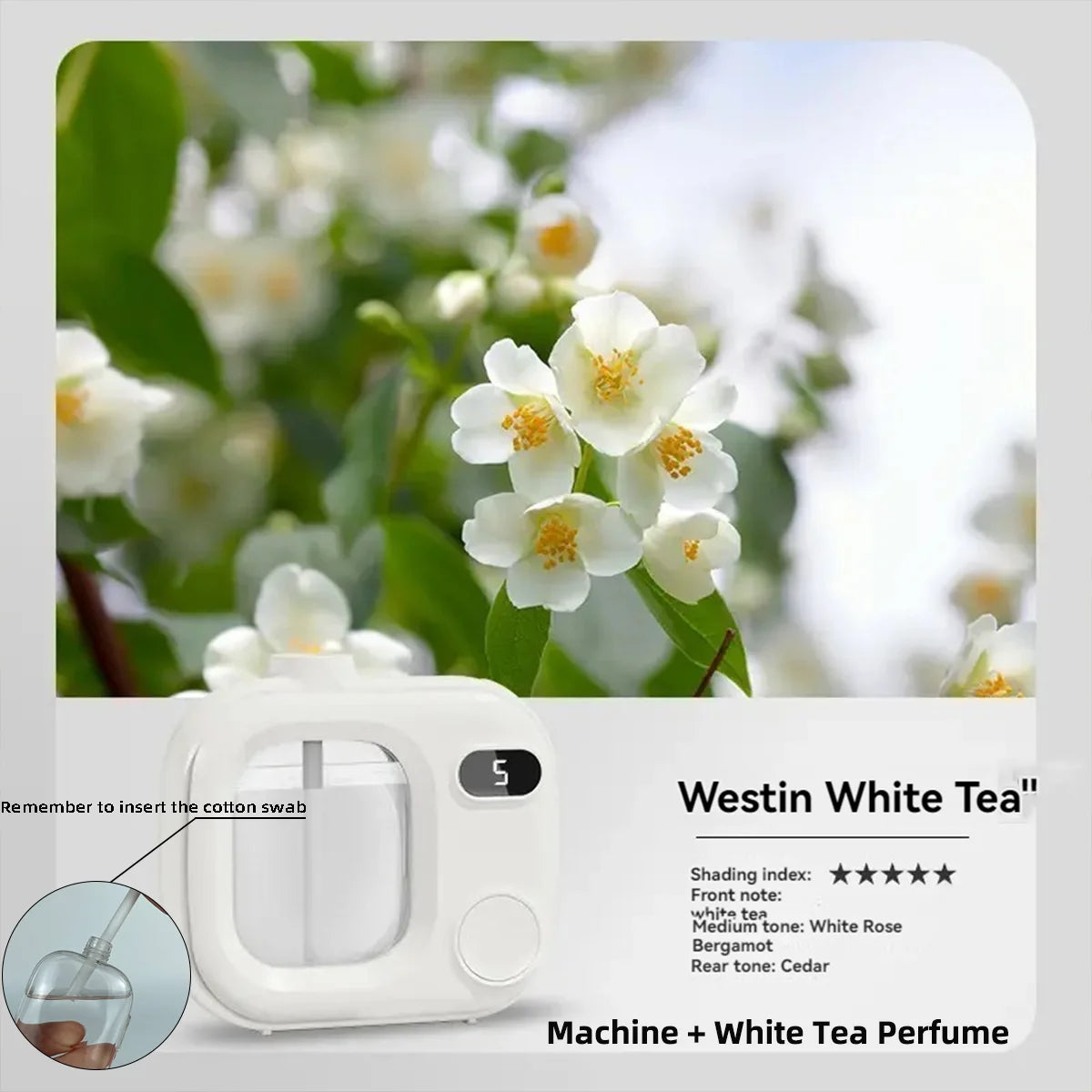 Aromatherapy Diffuser: Automatic Scent Sprayer for Home and Bedroom Use - Image 8