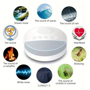 1200mAh Portable USB Rechargeable White Noise Machine