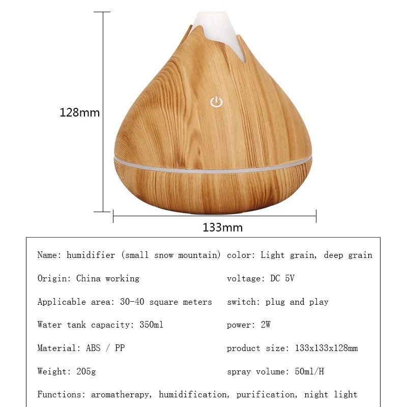 350ML Aromatherapy Essential Oil Diffuser - Image 5