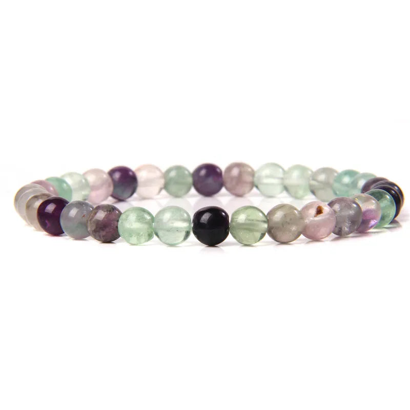 6MM Natural Agate Bead Stretch Bracelet – Healing Energy Jewelry for Men & Women - Image 9