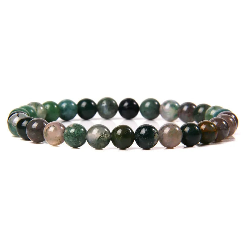 6MM Natural Agate Bead Stretch Bracelet – Healing Energy Jewelry for Men & Women - Image 23